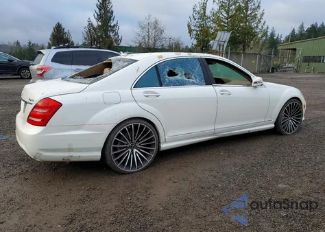 2013 Mercedes-Benz S 550 4Matic из США, поврежденный, VIN WDDNG9EB0DA517790